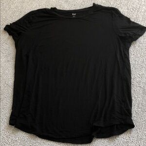GAP Black Luxe Short Sleeve Tee